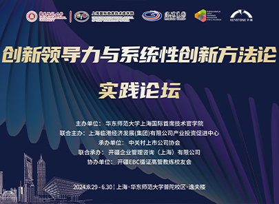 深入探讨发展新质生产力！“创新领导力与系统性创新方法论实践论坛”成功举办
